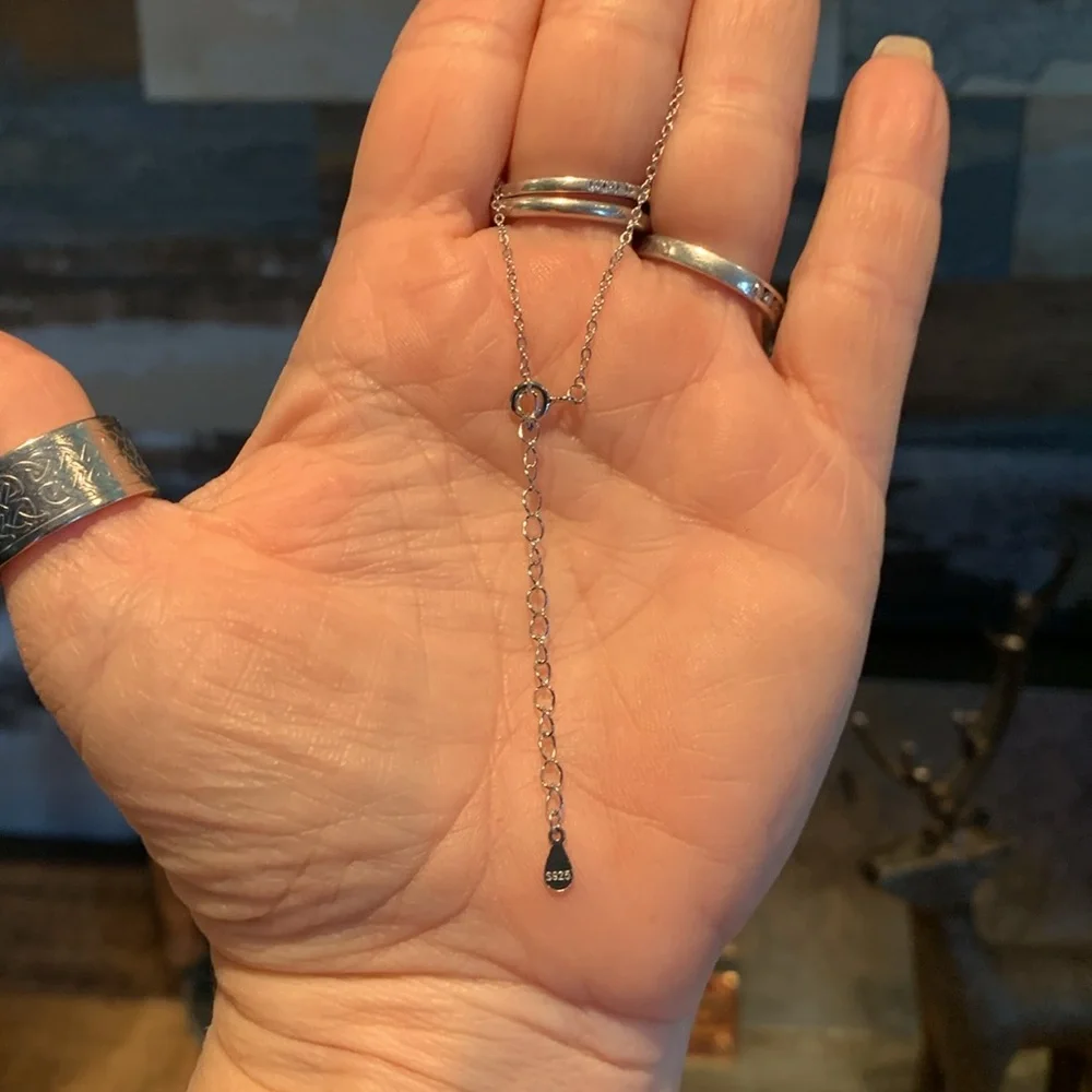 Ready for gifting 1 ct Moissanite necklace - Picture 4 of 5